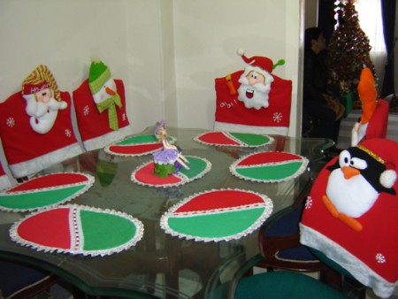 Individuales y forros sillas